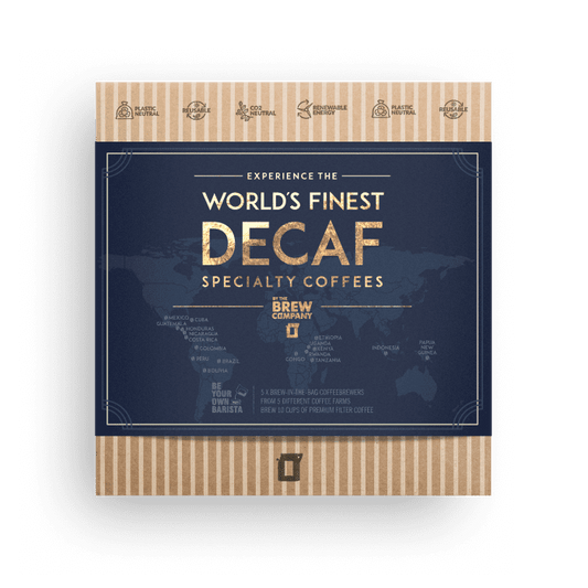 WORLD'S FINEST DECAF SPECIALTY COFFEE GIFT BOX