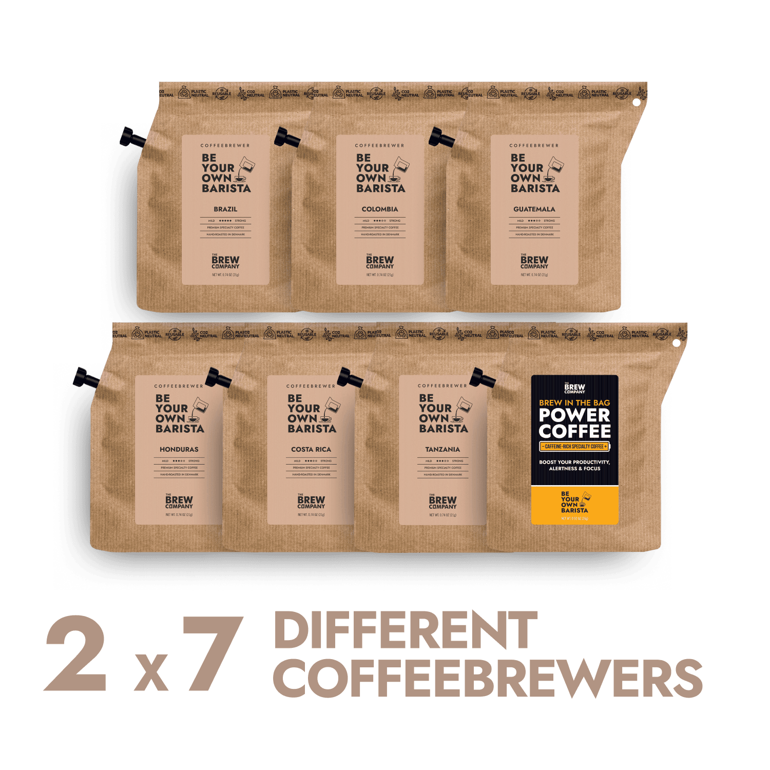 Coffee Explorer Bundle 2 – 14 Coffeebrewers – 7 Origins – CoffeeBrewers