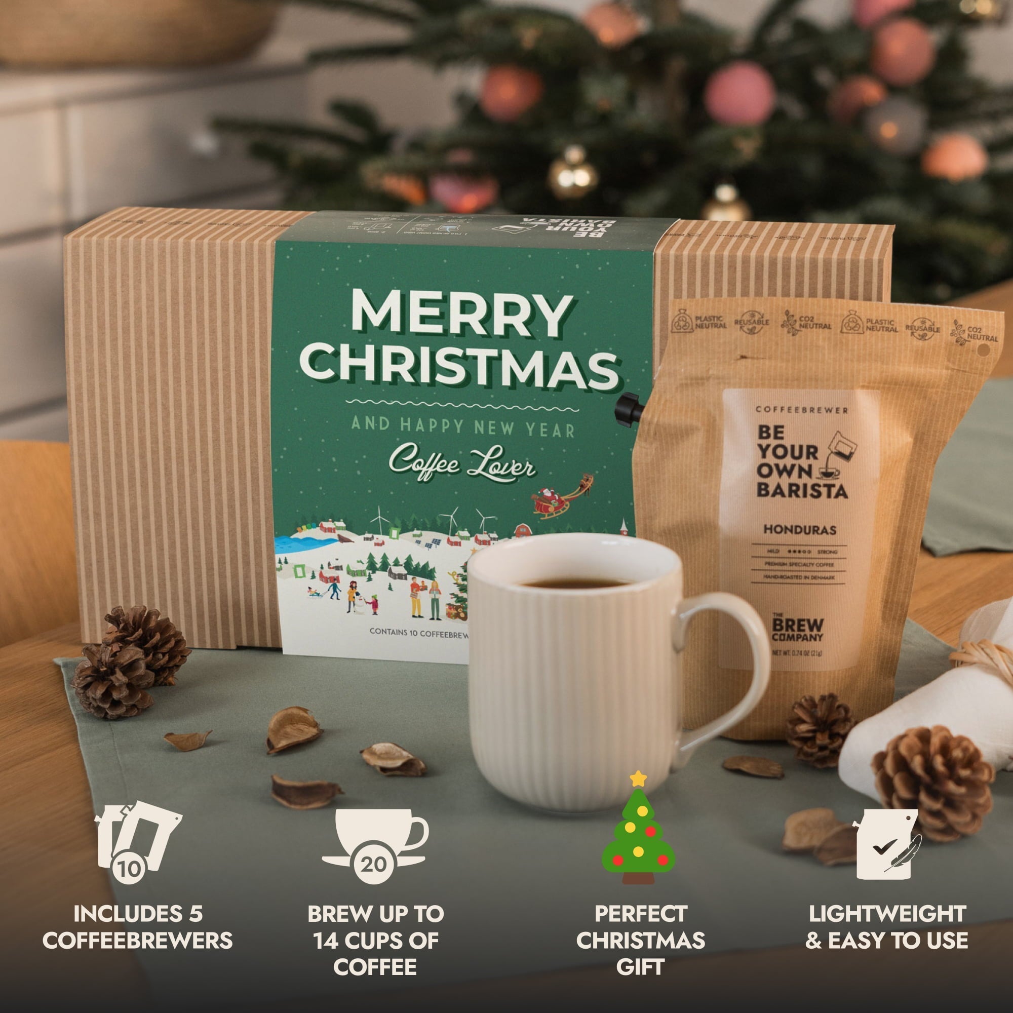 Premium Coffee Christmas Gift Box | Specialty Coffee Brewers